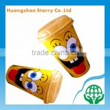 Lid Cover Beverage Use SpongeBob Paper Cup
