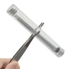 Stainless Steel Tweezers Chemical Experiment Equipment Thickened Tube Tweezers Round Head Crucible Pliers High-Temp Resistant Teaching Instruments thumbnail-3