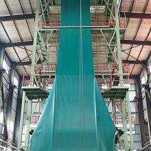 Геомембрана черно-зеленого двуцветного HDPE толщиной 1