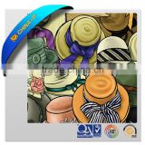 Promotional PVC Mouse Pad broad-brimmed straw hat mouse pad