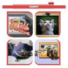 Perfect Laser Popular Indoor Decoration Advertisement 3D Digital Wall Printer Printing Machine Price thumbnail-2