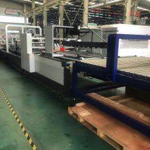 Industrial Carton Folder Gluer With Integrated Strapping Unit thumbnail-5
