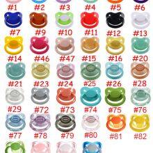 Quality BPA Free Wholesale Silicone Adult Pacifier With Two Sizes Choice and Various Colour thumbnail-2