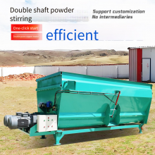 15-cubic-meter Livestock Feed Grass Mixer, Towable Wheat Straw Mixer, Automatic Weighing Cattle and Sheep Feed Mixer thumbnail-1