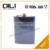 9oz Pure Color Promotional Metal Hip Flask