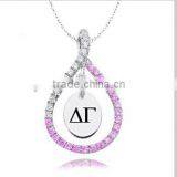 Delta Gamma Greek Sorority Necklace thumbnail-1