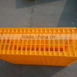 Hot Sales Plastic Poultry chicken transport crate coops for sale