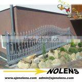 2013 Luxury Gate Grill Design of Wrought Iron /wrought Iron Double Doors /metal Iron Gate