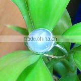 Magical Style Rainbow Moonstone 925 Sterling Silver Ring thumbnail-1