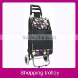 Fashion Shopping Trolley Bag With 2 Wheels