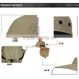 Stylish Big Brim 100% Polyester Bucket Cap thumbnail-6