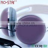 Fashionable Stereo Overhead Headphones With Metal Headband Customized Imprint In-Line Mic and Volume Control for PC or Mobile thumbnail-3