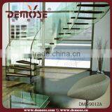 India Granite Stairs Design Indoor Staircase Railing Tempered Glass