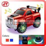 Funny 360 rotation electric car toy with flashing light
