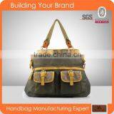 2307 Woman Water Proof Nylon Handbag Any Color thumbnail-1