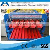 CE Certificated IBR Profile Double Steel Roof Making Machine Made By Huachen thumbnail-3