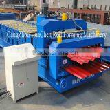 Express Step Roof Tile Glazed Tile Roll Forming Machinery Made in China