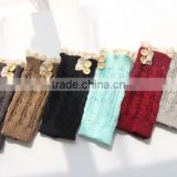 Fashionable wholesale lace short boot cuffs