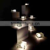 Modern LED Table Lamp With Transparent Crystal Simple Square Table Lamp thumbnail-6
