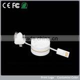 Cheap Logo Branding Marketing Gifts 3in1 Retractable Usb Cable SGB-SJX-001 Nice Gift Kits for Promotion thumbnail-2