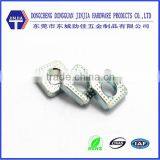 Steel Yellow Zinc Square Knurled Nut thumbnail-1