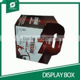 BEVERAGE INDUSTRY HOT SALE CUSTOM DISPLAY BOXES FOR PACKING 6 PACK MILK BOTTLES thumbnail-6