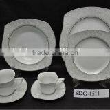 Gift S-shape Porcelain Dinner Set