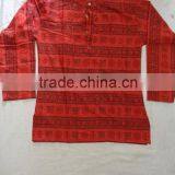 om Printed Indian Hippy Gents Shirts thumbnail-2