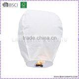 Multi-shape Excellent Outdoor Flying White Chinese Paper Lanterns
