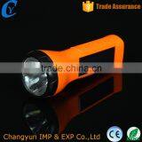 New Arrival Solar Led Torch Flashlight Electronic Plastic Flashlight Sun Tactical Sportlight