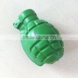 green grenade pu anti stress ball