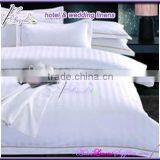 White Stripe Duvet Covers, Hotel Bed Linens in Stripe -250TC, 3cm Stripe thumbnail-1