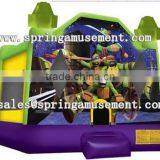 Best Design Ninja-turtle Theme Inflatable Jumping Castles or Inflatable Bouncer Sp-pp029