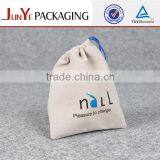 White Pretty Small Drawstring Bags for Jewelry thumbnail-5