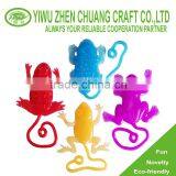 Wholesales New TPR Novelty Sticky Frog Toy /cheap Toys for Kids thumbnail-1
