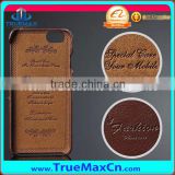 Mobile phone leather case for iPhone 6 with card