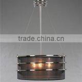 2015 Classical White Modern Fabric Shade Pendant Lamp Lighting Fixture thumbnail-5