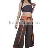 2396 Cotton Trouser Women Cotton Trouser Ladies' Check Cotton Trousers thumbnail-1