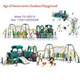 10 Optional Sizes Retro Age-of-steam Style Outdoor Playground Equipment for Your Choice thumbnail-1