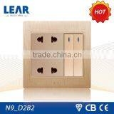 3D Texture Design N9 Series Modern Wall Switch Socket