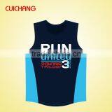 Custom Design Sublimation Running Singlet Wholesale OEM