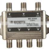 3 in 4 Out Zinc Alloy Satellite Multiswitch (MS-30304)