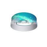 10ft Ceiling Banner Display Trade Show Circle Hanging Sign (Single Sided Graphic) thumbnail-4