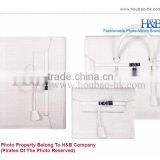 H&B Elegant White Album Leaf Leather Album Cover Binding thumbnail-2