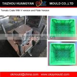 professional in plastic injection tomato crate mold