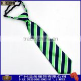 Custom cheap polyester elastic ties for school uniform neckwear