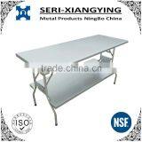 NSF Approval Kitchen Stainless Steel Work Table/stainless Steel Folding Table thumbnail-1