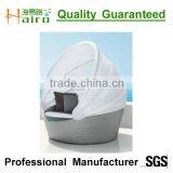 Outdoor Wicker Poly Rattan Day Bed thumbnail-4