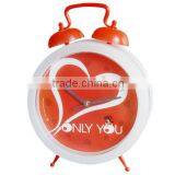 Twin Bell Tbble Clock Plastic Table Clock thumbnail-1