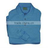 Essential Long-Sleeve Pique Polo thumbnail-1